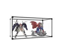 55x30x35cm Vitrine Acrylique, vitrine empilable Transparente | vitrine de poussière, Convient pour 42177 42180 Jouet Figurine modèle de Collection de Figurines,Auto -Assemblée