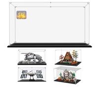 55x35x30cm 3mm Vitrine Acrylique pour Lego 60372 71423 21343 42620 21321,Grand Boîte de Présentation Transparente