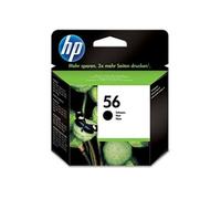 Cartouche d'Encre - Imprimante HP 56 noire authentique (C6656AE) pour HP OfficeJet 5610 et HP PSC 1217/1311/1355