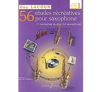 56 etudes recreatives cahier 1 - 30 etudes