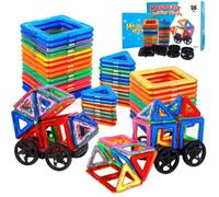 56 Pcs Ensemble De Blocs De Construction Magnétiques,Jouets Éducatifs,Cadeau Parfait Pour Les Garçons Et Les Filles Âgés De 3 À 8
