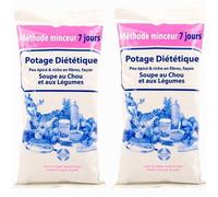 Recharge 56 Soupes au Chou et Maté Vert. Perte de Poids. Affiner la Silhouette, Éliminer les Toxines. Riche en Protéine, Fibres, Sans Graisse. Réduit l’Appétit, Digestion, Énergie. Annedelona