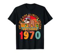 56 Year Old Sloth Vintage 1970 Limited Edition 56th Birthday T-Shirt