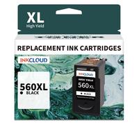 560 561 XL Pack cartouche de remplacement pour Canon Pixma TS5350 TS7450a TS5350a TS5300 TS5350i TS5351 TS7450 TS5351a-1 pièce Noir