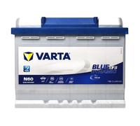 560500064 Varta N60 Batterie EFB Start & Stop Auto 60 Ah 640 A Positif Droite