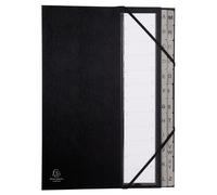 [56090E] EXACOMPTA Trieur Ordonator 24 Compartiments Dos Extensible Alphabéti...