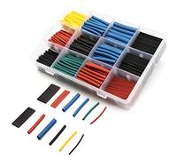 560PCS Heat Shrink Sleeving Tubing 2:1 Insulation Sleeve Wrap Cable Wire Connectors Assorted Kit Shrinking Tubes set