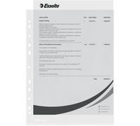 56133 A4 Perforated Plastic Sleeves Matt Grained Material Top Opening 43 Micron Polypropylene Pack Of 100