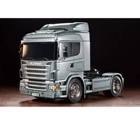 Camion Tamiya Scania R470 Highline en kit peint en Aluminium Brillant