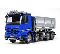 Tamiya Kit camion radiocommandé MB Arocs 4151 1:14 8x4 Kipper à monter – Bleu
