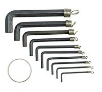 56380 Clé hexagonale fixe 8pcs 2-10 mm