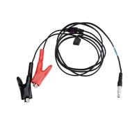 565854 Power Cable for Leica TPS1200 TPS2003 TS10 TCRP1203 Total Station, 0B 5-Pin Connector to Alligator Clips