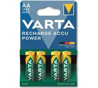 [56746 101 404] Varta Pack 4 Piles RECHARGE ACCU Power 1350 mAH AA Mignon NiMH