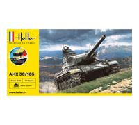 [56899] Heller STARTER KIT Maquette Char AMX 30/105 1:72