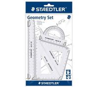 [569 PB4-0 TH-5] STAEDTLER Lot de 5 kits de géometrie, petit, 4 pièces, trans...