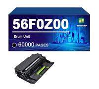 56F0Z00 Unité De Tambour Compatible pour Lexmark M1242 1246 3250 XM1242 1246 3250 Imprimantes, 60000 Pages,56F0Z00-1 Pack