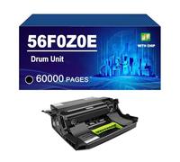 56F0Z0E Unité De Tambour Compatible avec Les Imprimantes pour Lexmark B2338dw B2442dw B2546dn B2546dw MB2338adw MB2442adwe Et MB2546adwe 60 000 Pages,56F0Z0E-1 Pack