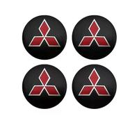 (56MM) 4 pièces 56mm 60mm voiture roue centre moyeu cache-moyeu jante couverture emblème autocollants