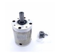 56MM Planet Reducer Gearbox For DC/Step electronic starter High Torque DIY Reduction Gear Box (PLG56-4 Series) TOOL PARTS IINKUEYK(Circular-6.35mm gear,1 ratio 198)