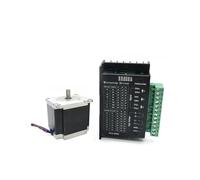 57 * 56mm Nema23 Stepper electronic starter 2 Phase 3A 1.2Nm 1.8Degree with TB6600 Driver 4A 32 Subdivision for Machine 3D Printing CZAOINCU(8mm Motor kit)