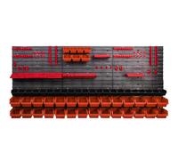57 pcs. Boîtes, Étagère murale pour système de rangement 1728 x 780 mm, Porte-ou