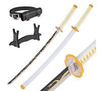 57 SPECIAL REPLICAS Bambou Anime Katana Cosplay Épée 105 cm 41 Pouces Hashira Piliers Protagoniste Katana, Une Variété de Styles (Agatsuma Zenitsus Drewniany JT10653)