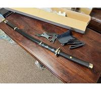 57 SPECIAL REPLICAS Katana en Bois 105 cm - Épée Bambou Sabre Japonais Decoratif - Anime Samourai Cosplay Costume Decoration - Catana Deco