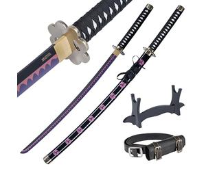 57 SPECIAL REPLICAS Katana en Bois 105 cm - Épée Bambou Sabre Japonais Decoratif - Anime Samourai Cosplay Costume Decoration - Catana Deco