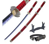 57 SPECIAL REPLICAS - Katana en Bois - Épée Bambou Sabre Japonais Decoratif - Anime Samourai Cosplay Costume Decoration - Catana Deco - 105cm