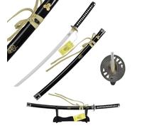 57 SPECIAL REPLICAS Katana en Bois, Katana Decoration Inspiré Kill Bill, Sabre avec Support inclus, Design artisanal, Sûr pour tous, Élégance japonaise pour votre intérieur JT10320E