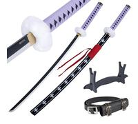 57 SPECIAL REPLICAS - Katana One Piece en Bois - Épée Bambou Sabre Japonais Decoratif - Anime Samourai Cosplay Costume Decoration - Catana Deco - Trafalgar - 105cm