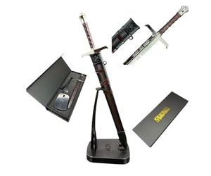 57 SPECIAL REPLICAS Ouvre Lettre Coupe Papier 22 cm avec Support, Gaine et Boîte Cadeau - Excalibur Inspiré par King Arthur - Ouvre Enveloppe Collectif - Decoration de Collection, KW1129