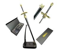 57 SPECIAL REPLICAS Ouvre Lettre Coupe Papier 22 cm avec Support, Gaine et Boîte Cadeau - Inspiré par Aryaa Staark Needle - Ouvre Enveloppe Collectif - Decoration de Collection, KW1134