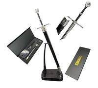 57 SPECIAL REPLICAS Ouvre Lettre Coupe Papier 22 cm avec Support, Gaine et Boîte Cadeau - Inspiré par The Witcherr - Ouvre Enveloppe Collectif - Decoration de Collection, KW1136