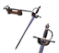 57 SPECIAL REPLICAS Ouvre-Lettres Historique Élégant - Ouvre Lettres Mini épée Réplique Historique - Décor Unique de Bureau - Cadeau Exclusif - Renaissance Rapier G11