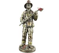 57 SPECIAL REPLICAS Statuette Decoration - Figure Unique - Pompier - Figurine Decoration Noel Bronze Sculpture Statue Cadeau Homme Cadeau Femme Décoration Salon