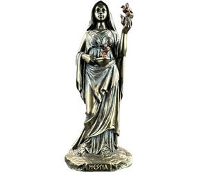 57 SPECIAL REPLICAS Statuette Decoration - Hestia déesse Grecque des Jeunes mariés - Figurine Decoration Noel Bronze Sculpture Statue Cadeau Homme Cadeau Femme Décoration Salon