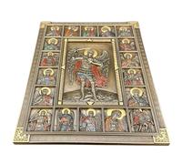 57 SPECIAL REPLICAS Statuette Decoration - ICÔNE - Image DE Saint Michel - Figurine Decoration Noel Bronze Sculpture Statue Cadeau Homme Cadeau Femme Décoration Salon