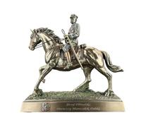 57 SPECIAL REPLICAS Statuette Decoration - Le maréchal Józef Piłsudski sur Le châtaignier - Figurine Decoration Noel Bronze Sculpture Statue Cadeau Homme Cadeau Femme Décoration Salon