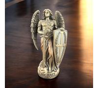 57 SPECIAL REPLICAS Statuette Decoration - Petit Saint Michel Archange de la Justice - Figurine Decoration Noel Bronze Sculpture Statue Cadeau Homme Cadeau Femme Décoration Salon