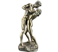 57 SPECIAL REPLICAS Statuette Decoration - Sculpture d'un Couple Nu S'EMBRASSE - Figurine Decoration Noel Bronze Sculpture Statue Cadeau Homme Cadeau Femme Décoration Salon