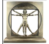 57 SPECIAL REPLICAS Statuette Decoration - Sculpture - LÉONARD DE Vinci - Figurine Decoration Noel Bronze Sculpture Statue Cadeau Homme Cadeau Femme Décoration Salon