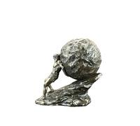 57 SPECIAL REPLICAS Statuette Decoration - SISYPHE Pousse Un Rocher sur LA Colline - Figurine Decoration Noel Bronze Sculpture Statue Cadeau Homme Cadeau Femme Décoration Salon
