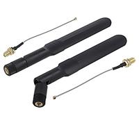 57047 Antenne noire SMA 50W 600-2700MHz 50Ω 100mm 5dBi -40-60°C QOLTEC