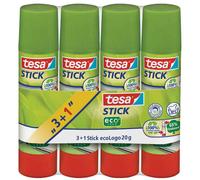 [57088-00200-00] tesa EcoLogo Bâton de colle "3+1", contenu: 20 g