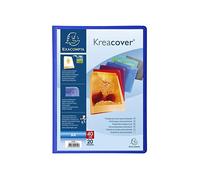 [5720E] EXACOMPTA Protège-documents PP semi rigide Kreacover® Opaque 40 vues ...