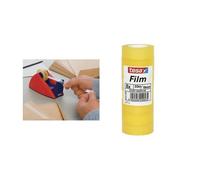 [57387-00001-00] tesa Pack 10 Rubans Adhésif Tesa Film Transparent 15 mm x 33 m