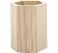 Pot à crayons, h: 10,5 cm, d: 8 cm, paulownia, 1pièce G