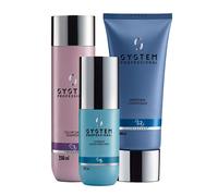 575ml System Professional LipidCode Coffret « Petite pause » (shampoing 250 ml + après-shampoing 200 ml + spray 125 ml)