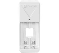 [57656101401] VARTA Chargeur Mini Charger Livré sans Piles pour 2AA Blanc